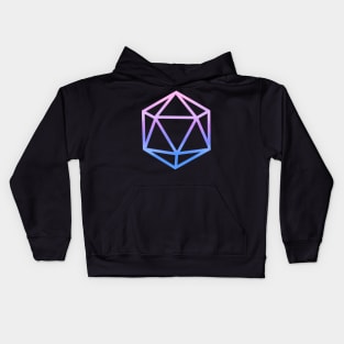 Bisexual Bard: DnD pride Kids Hoodie